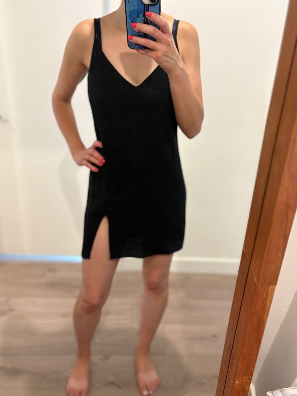 REFORMATION Marlowe Dress, Little Black Dress, size S - Picture 5 of 9